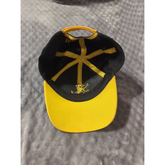 Universal Studios Wizarding World of Harry Potter Hufflepuff Adult Hat Cap Black - Picture 8 of 10